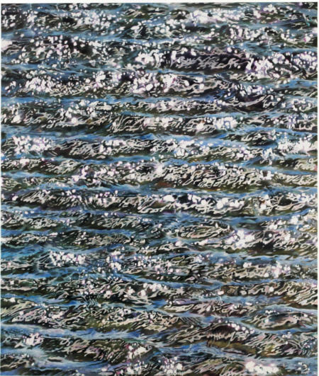 Ohne Titel (WO IX), 2008, 
Öl auf Leinwand, 
200 x170 cm